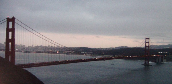 Golden Gate Bridge at Sunset