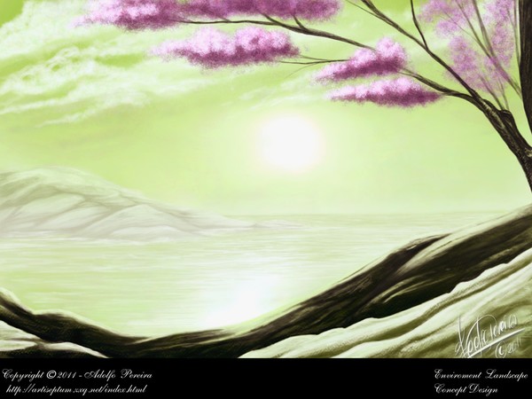 Green Sunset