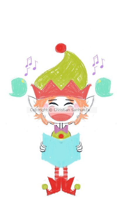 Elf singing