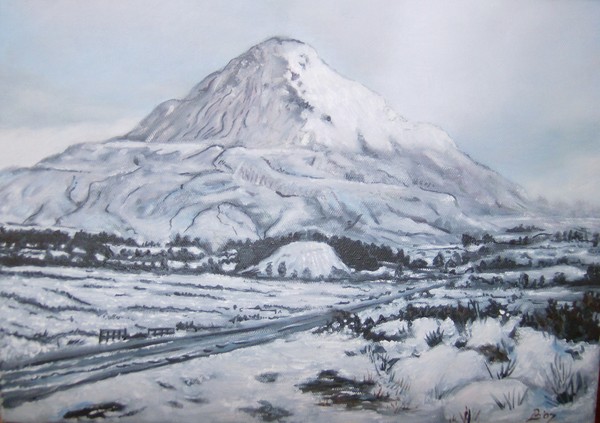 Snow scene Mayo