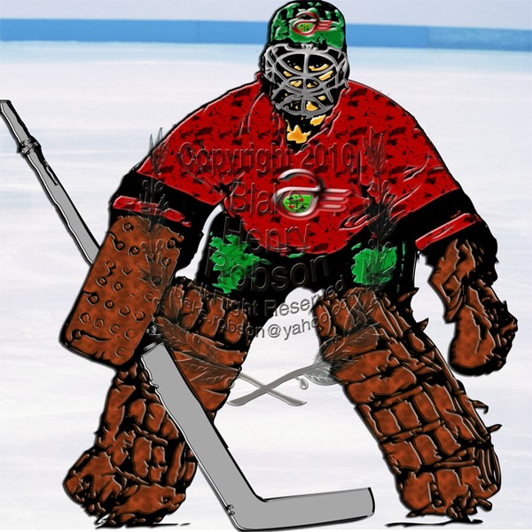 Ice Hockey Goal Tender
