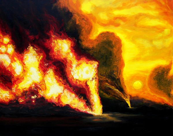 Oil Well Fire #12