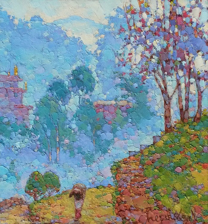 A morning in the monastery 