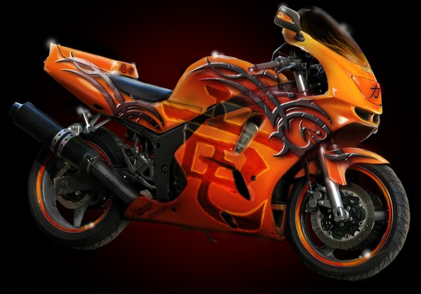Kawasaki zx6 Ninja Design