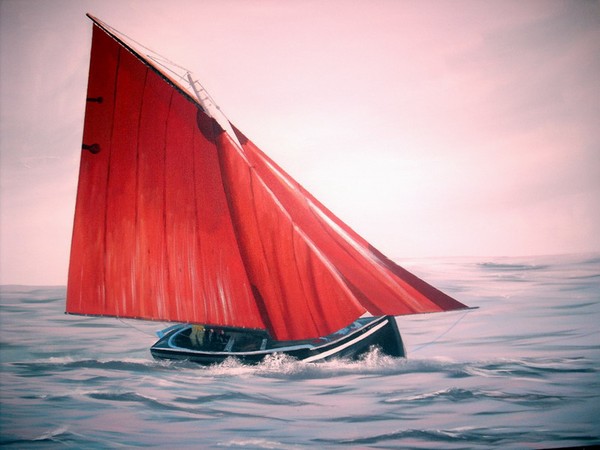 sailing home