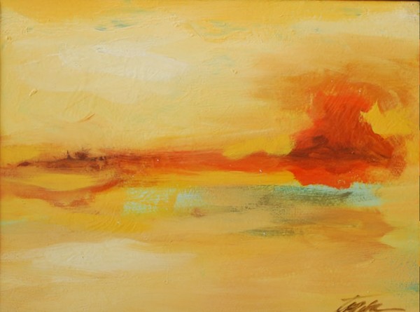golden landscape