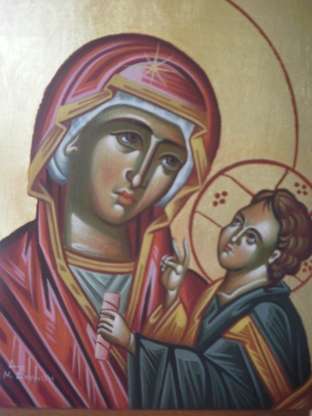Virgin Mary and Christ