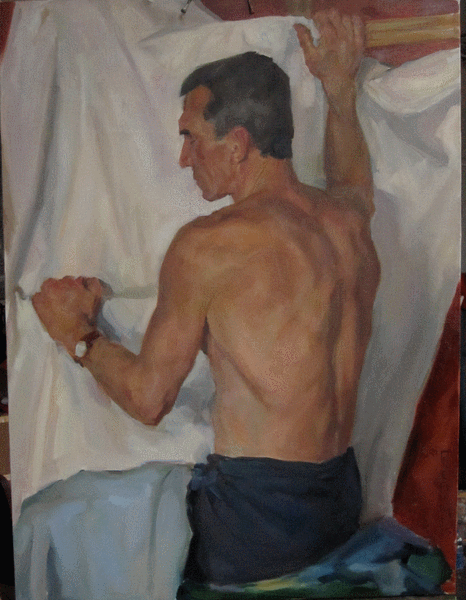 men's back
