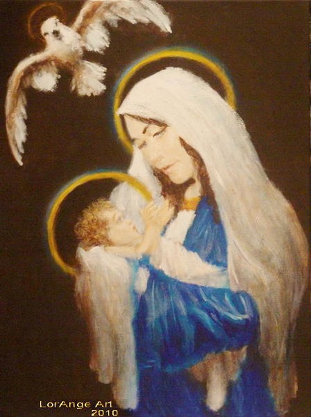 Mary and child Jesus