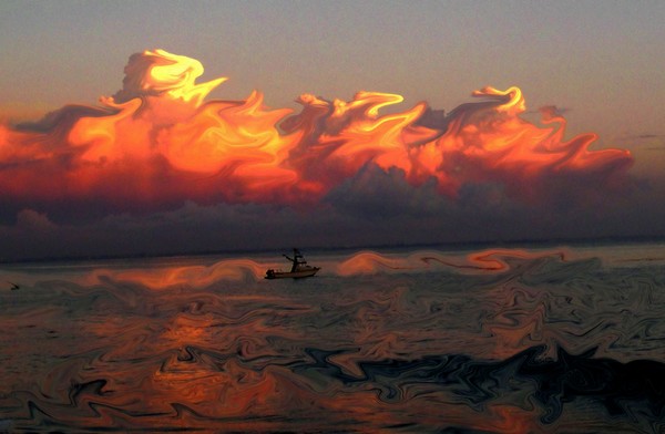 The angry morning sky