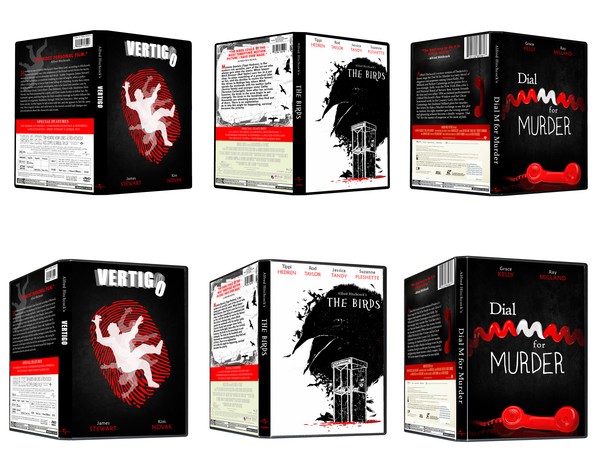 Alfred Hitchcock Dvd Covers
