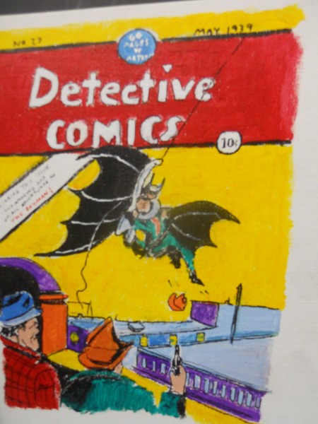 Detective Comics no 27 retro cover art