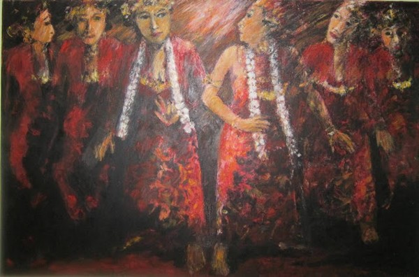DANCERS TO THE RHYTHM 150X90