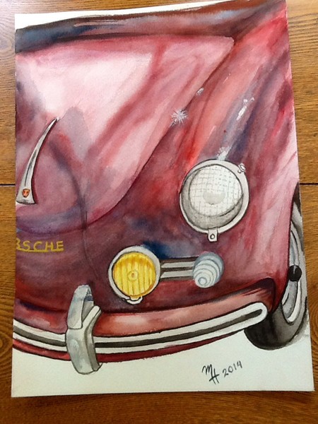 Old Porsche