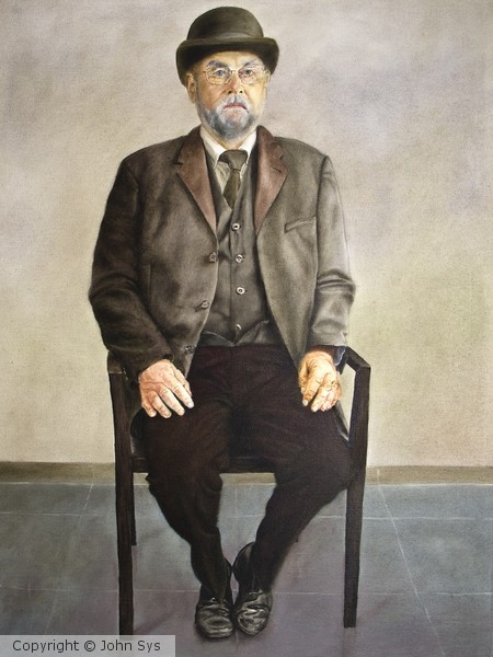 Man in chair
