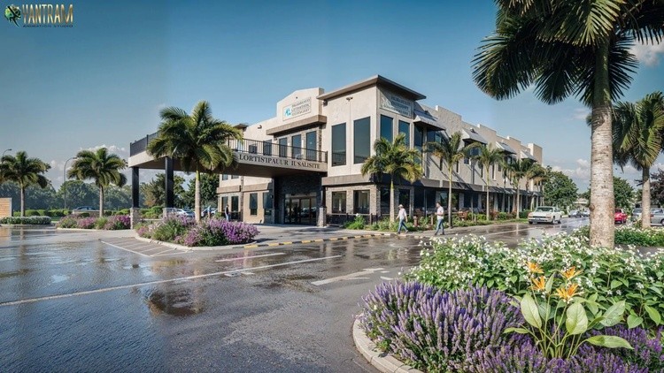 Transforming Visions into Reality: 3D Architectural Renderings for Cairo Orthopaedic Institute