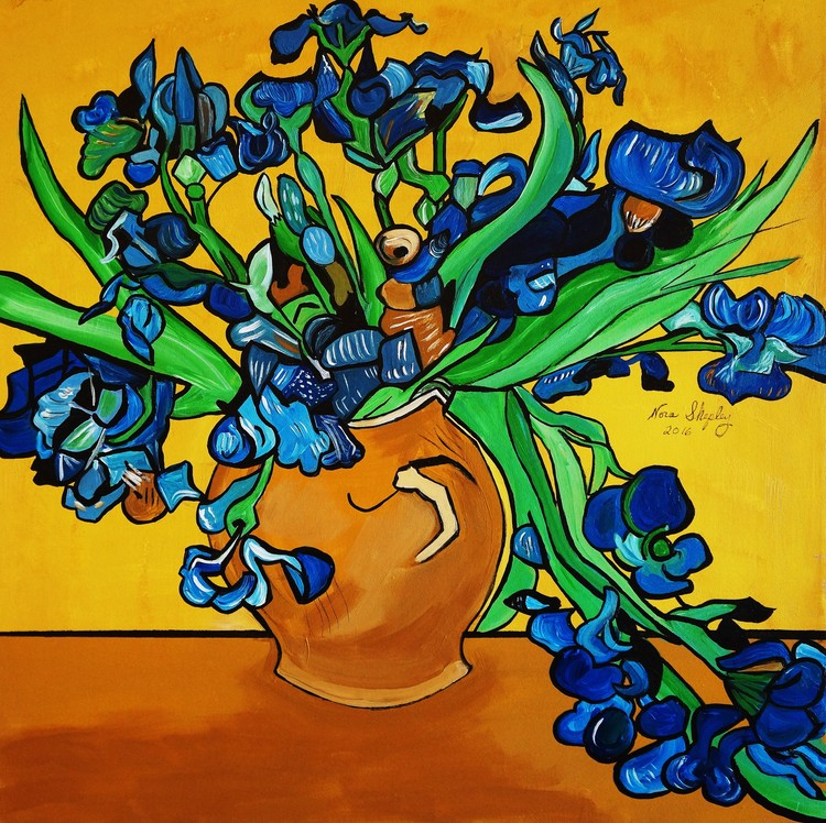 BLUE BY YOU, ABSTRACT FLOWERS