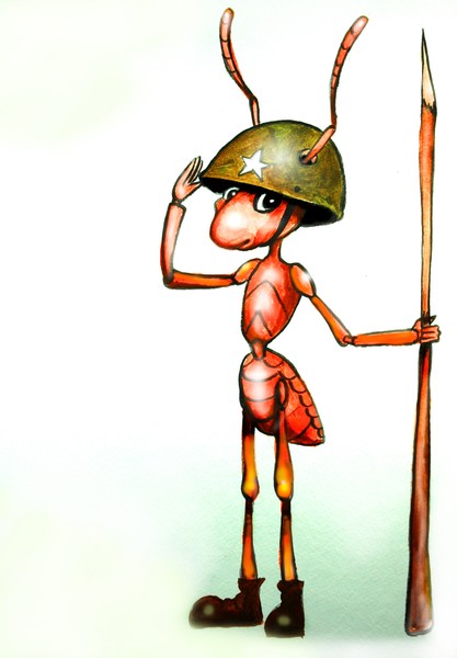 A SOLDIER ANT