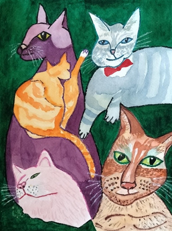 Oh, those cats