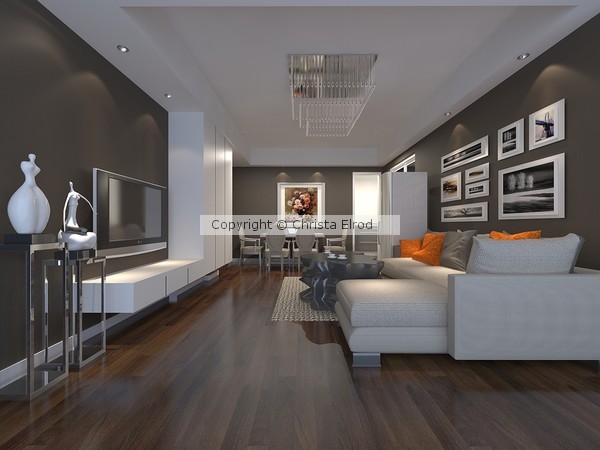 3D interior rendering