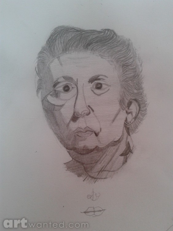 an old woman