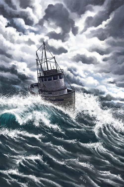 In the Atlantic
