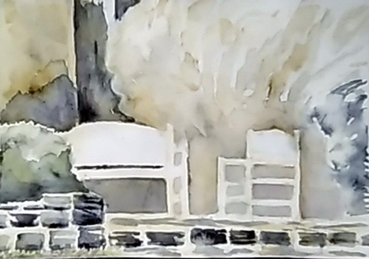 Memory Garden Watercolor
