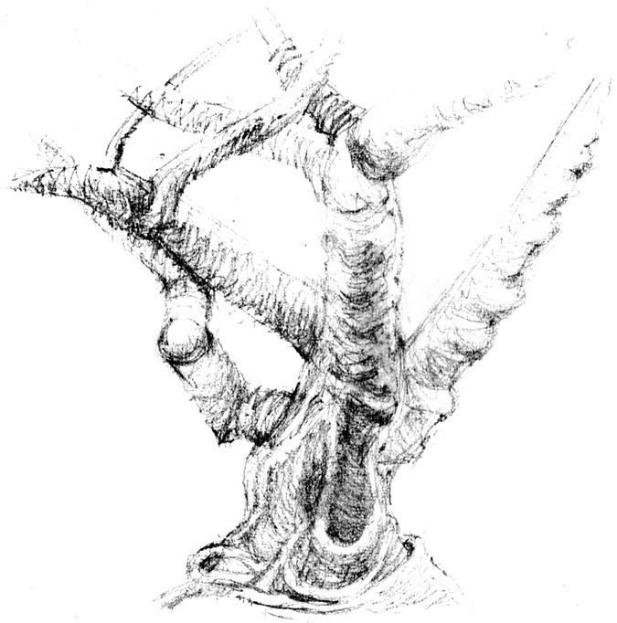 Overlapping Limbs Sketch