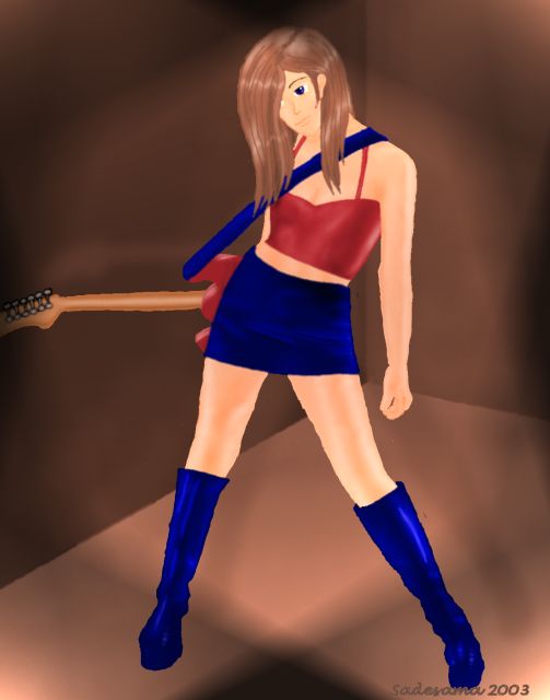 Go-Go Guitar Gurl