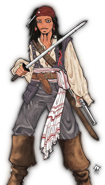 Captain Jack Sparrow!