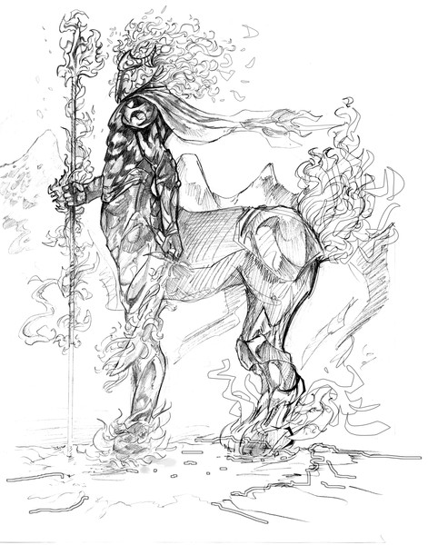 Fire Centaur