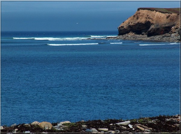 Shades of blue...