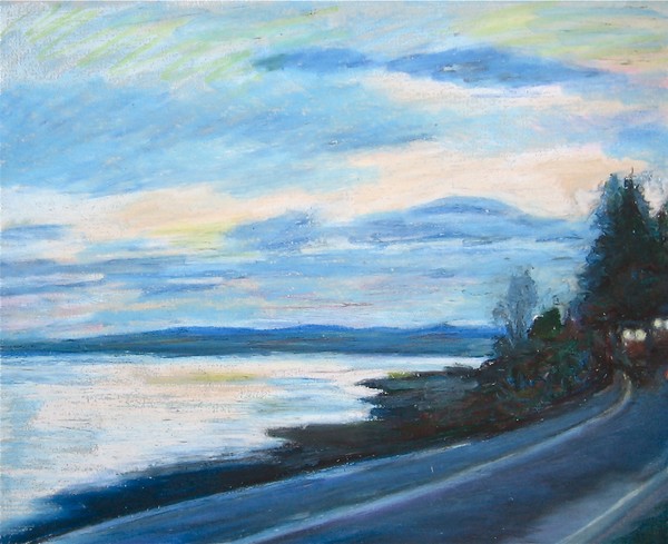 Impressionist view of Purdy, Washington