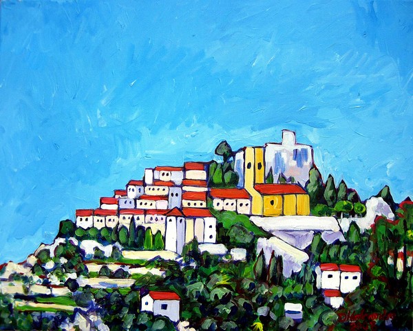 View of Eze, France #2 (2008)