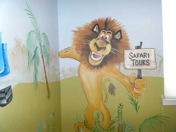 madagascar mural
