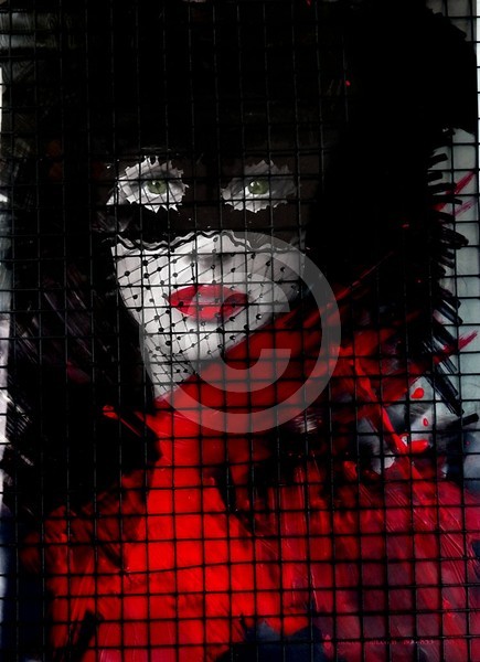 Black mask girl