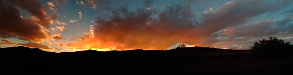 Sunset at Big Bug Creek