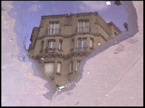 In a Parisian Sidewalk