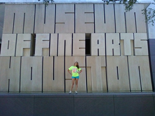 Tayler at the museum!