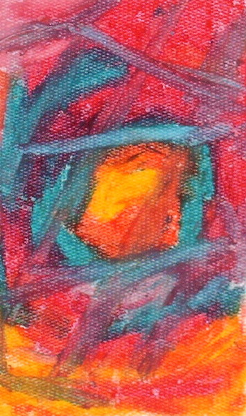 Blue Luminous Fire