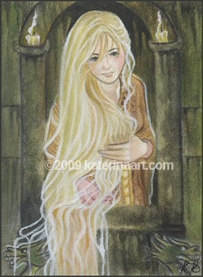 Rapunzel - ACEO