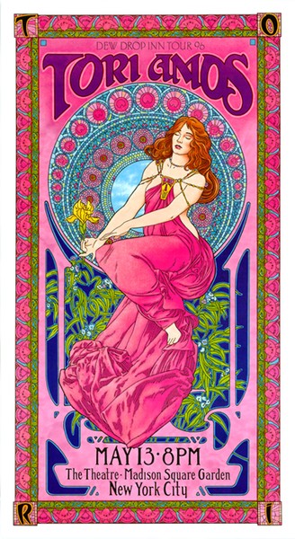 Tori Amos concert poster