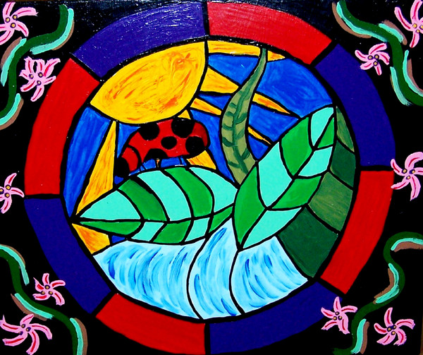 LadyBug Mural