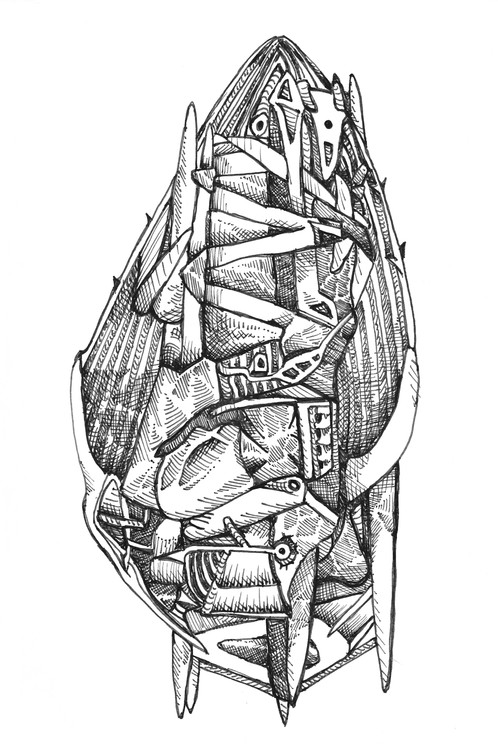 ink drawing 2