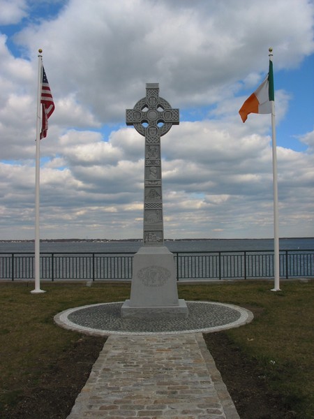 Celtic cross in New Bedford