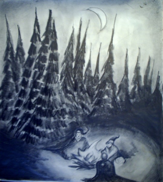 lost in the woods