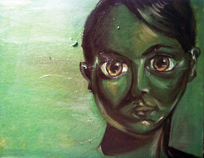 Untitled, Distorted and Green