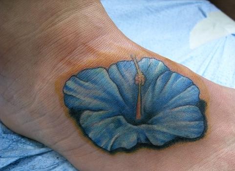 habiscus tattoo