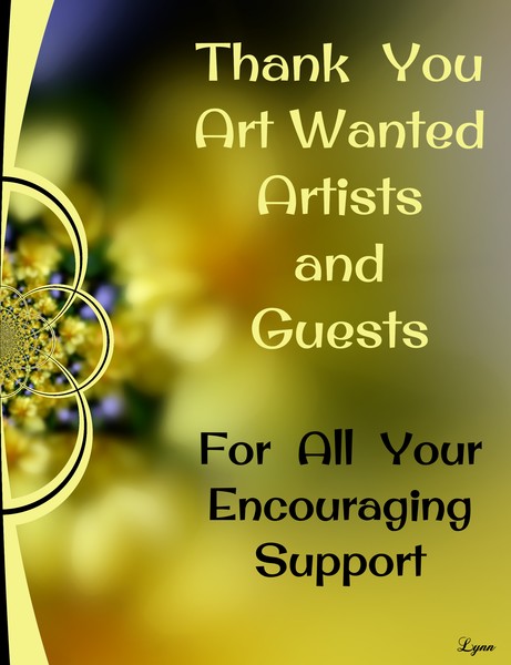 Thank You Art Wanted Artists and Guests