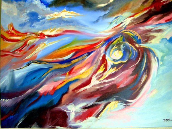 Flying Angel,  By Nicholas Motley